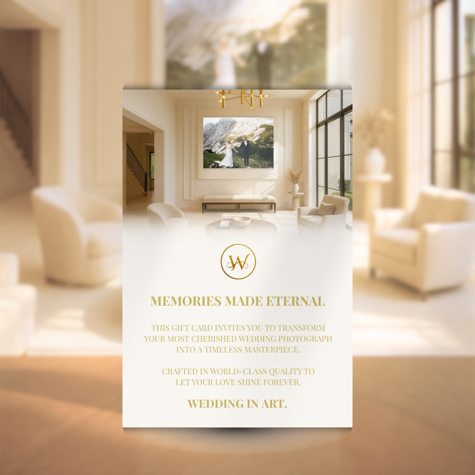 Wedding in Art. Gift Card