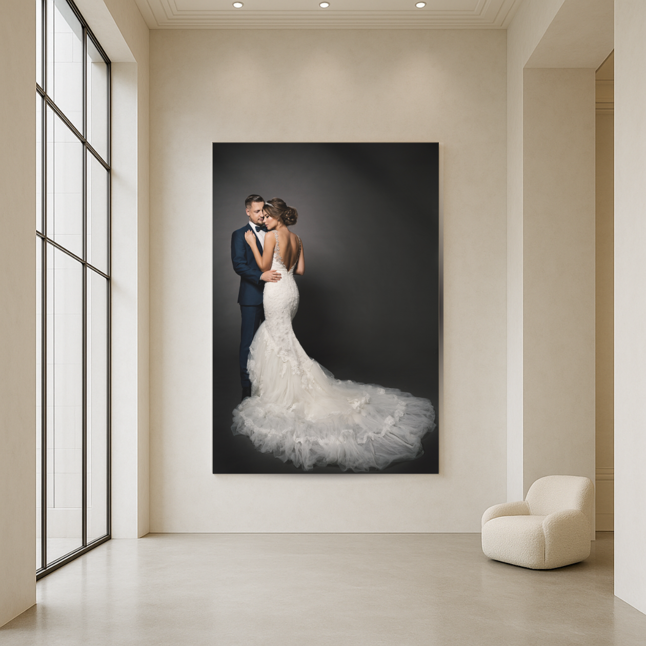 Das Hochformat-Meisterwerk – Galeriegröße