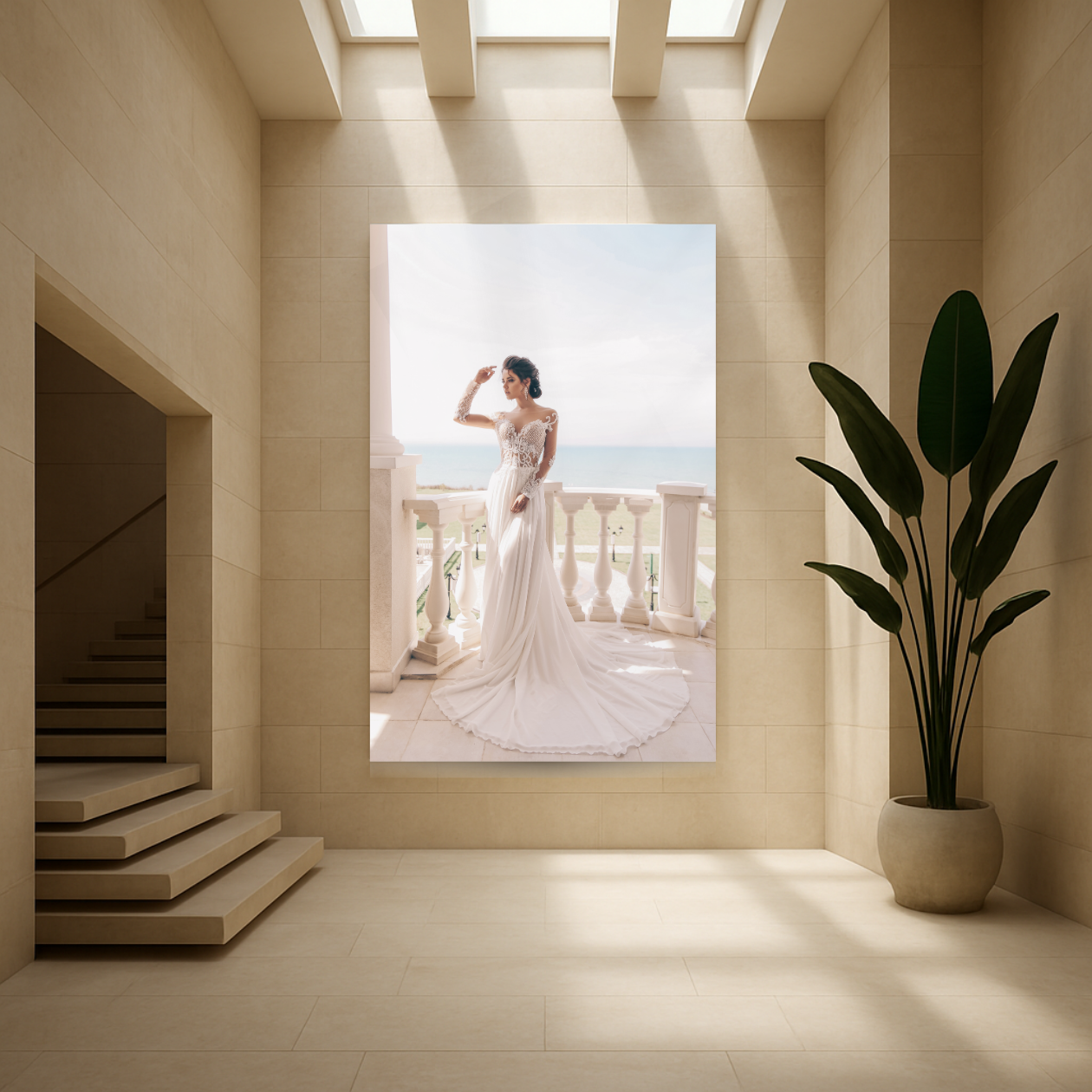 Das Hochformat-Meisterwerk – Galeriegröße